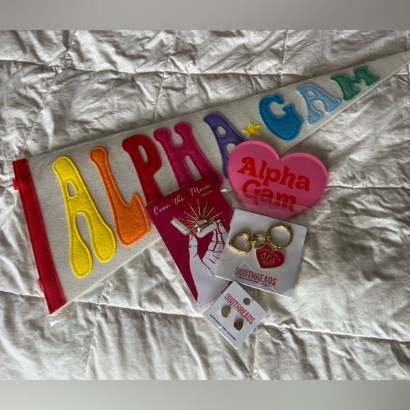 Accessories - Alpha Gamma Delta - Sorority Accessory Bundle